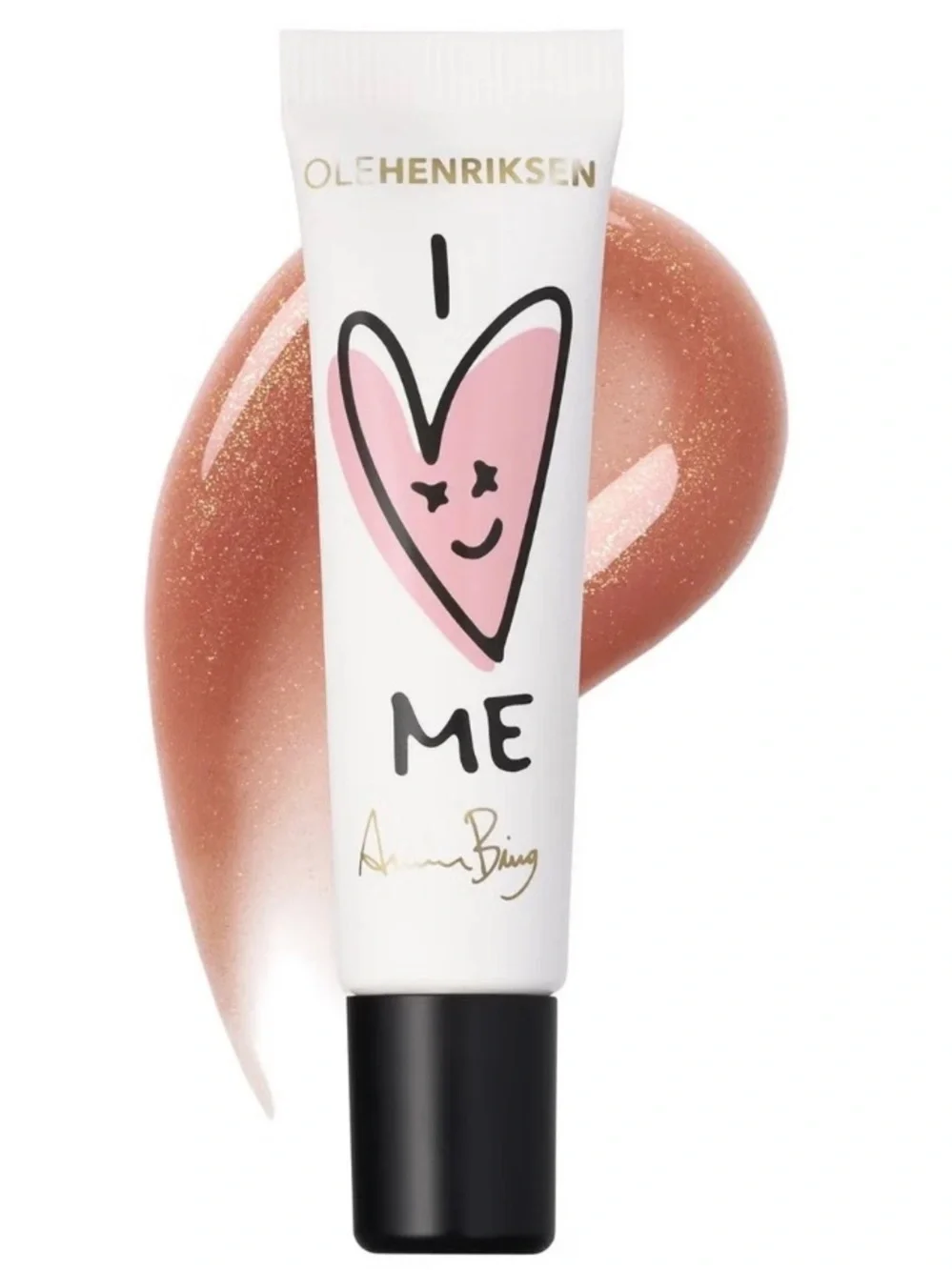 Olehenriksen x Anine Bing 'I Love Me' Pout Preserve Peptide Lip Treatment New